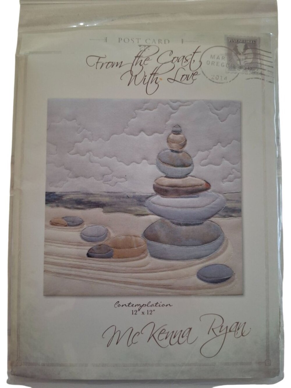 McKenna Ryan Applique Pattern Contemplation Block 5 Quilting Crafting